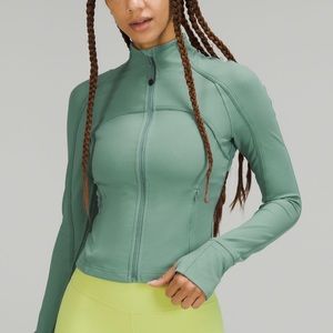 Lululemon ribbed cropped define jacket